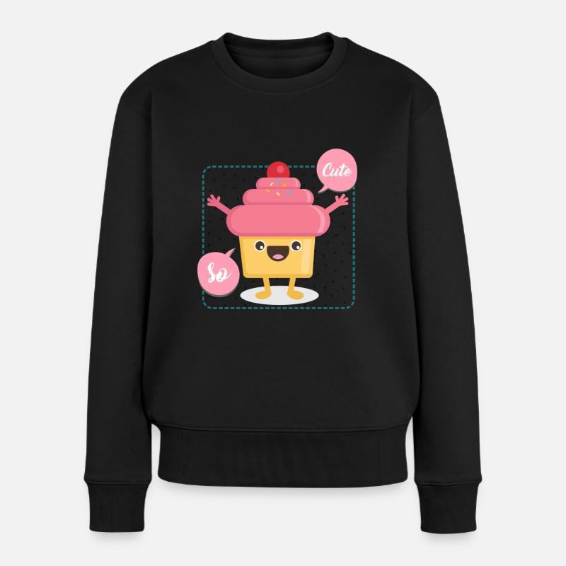 Cupcake So cute - Pull Premium bio Femme - noir