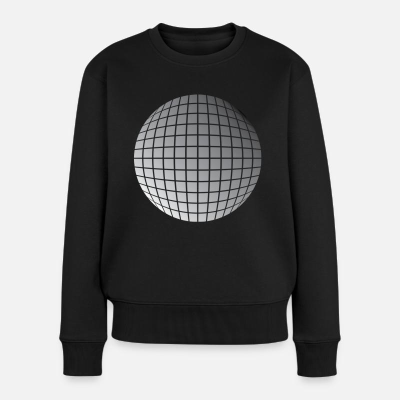 Boule disco - Pull Premium bio Femme - noir