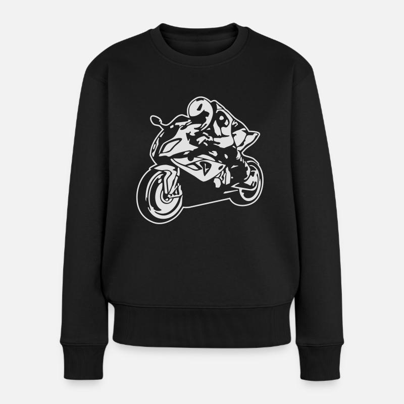 Superbike HP4 - Pull Premium bio Femme - noir