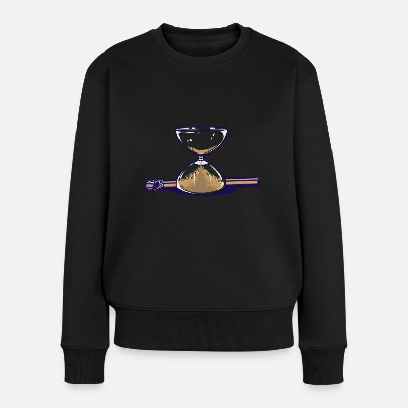 Time games - Pull Premium bio Femme - noir