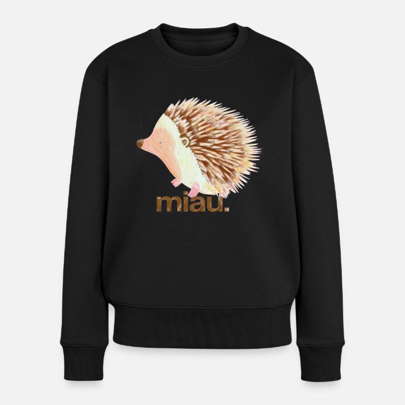 miau - Pull Premium bio Femme - noir
