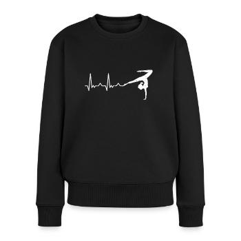 Gymnastics Gift Gymnastics Gymnastics Kunssgymnastics - Women's Premium Organic Jumper - black - Front - Julia (174cm)
