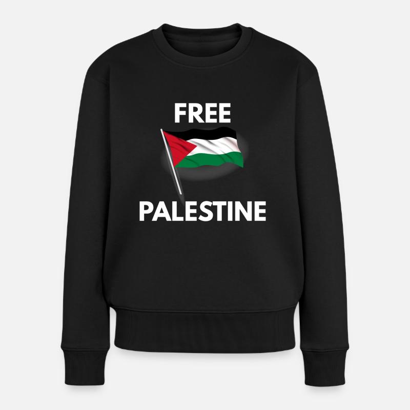 Libérer la Palestine - Pull Premium bio Femme - noir