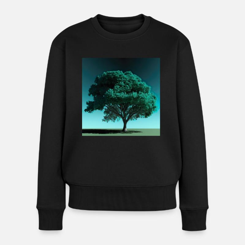 arbre zen n°3 - Pull Premium bio Femme - noir
