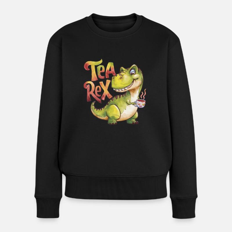 TEAREX - Pull Premium bio Femme - noir