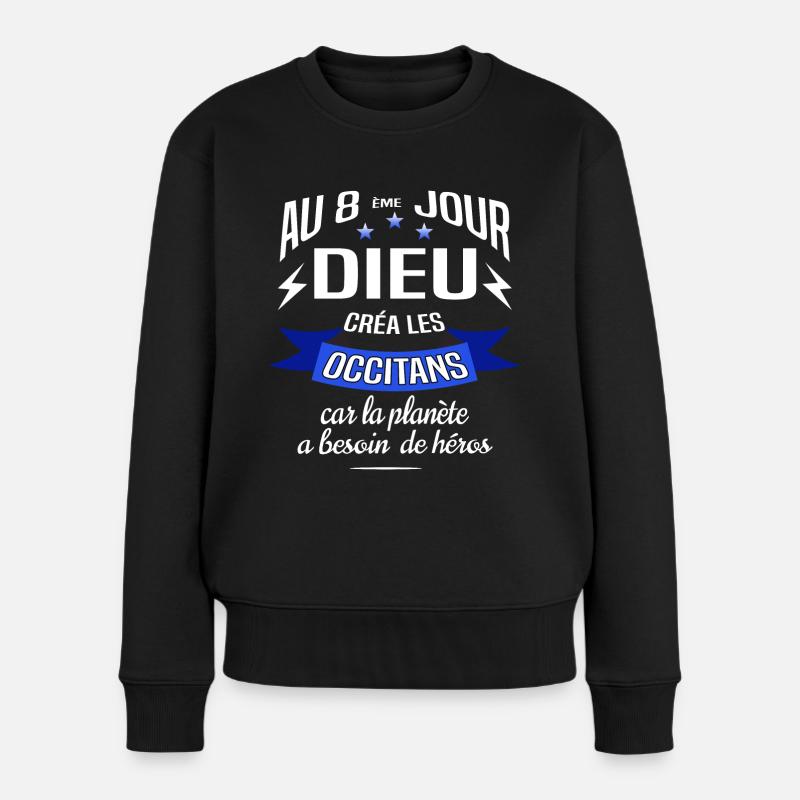 Les occitans - Pull Premium bio Femme - noir