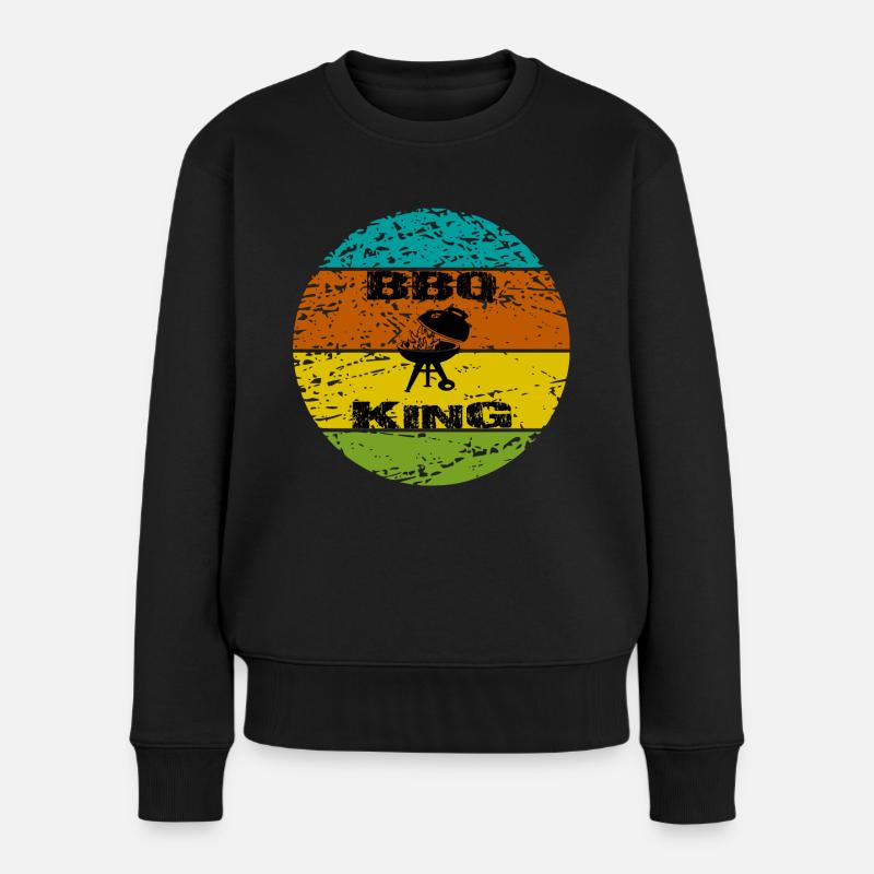 Bbq - Women's Premium Organic Jumper - black
