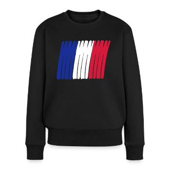 tricolore france - Women's Premium Organic Jumper - black - Front - Julia (174cm)