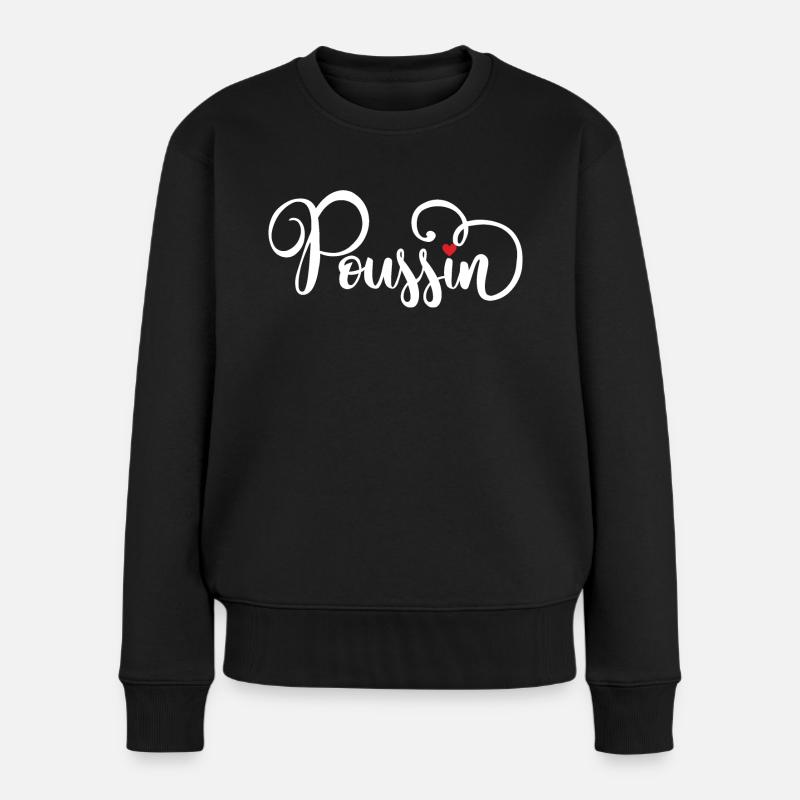 Poussin - Pull Premium bio Femme - noir