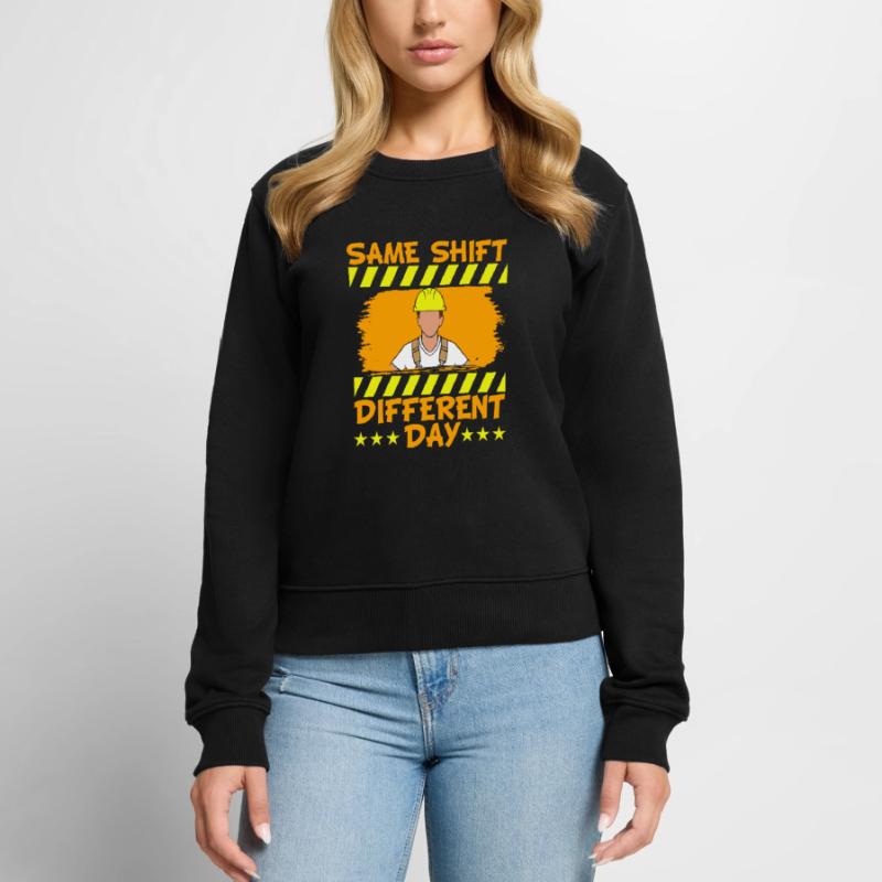 Construction Supervisor Carpentry Profession Same Frauen Premium Bio Pullover