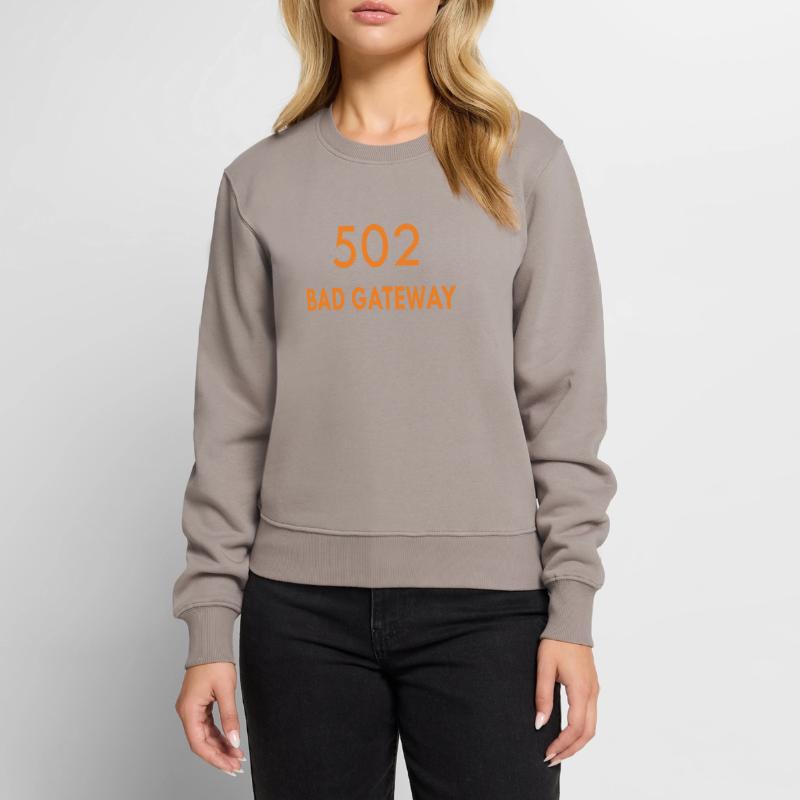 Error 502 Bad Gateway HTTP Statuscode Frauen Premium Bio Pullover