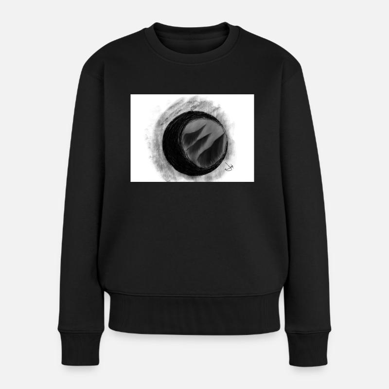 Final eclipse - Women's Premium Organic Jumper - black