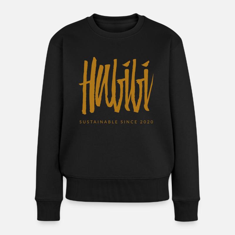 Habibi by MexxWolf - Frauen Premium Bio Pullover - Schwarz