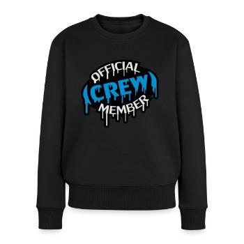 Official Crew Member Stamp - Pull Premium bio Femme - noir - Devant - Julia (174cm)