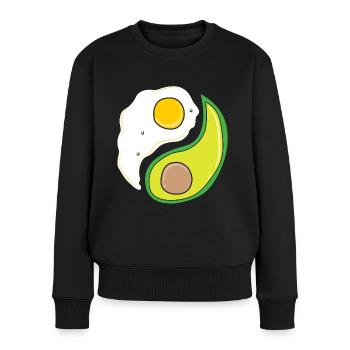 Keto Diet - Women's Premium Organic Jumper - black - Front - Julia (174cm)