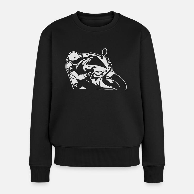 1000RR - Frauen Premium Bio Pullover - Schwarz