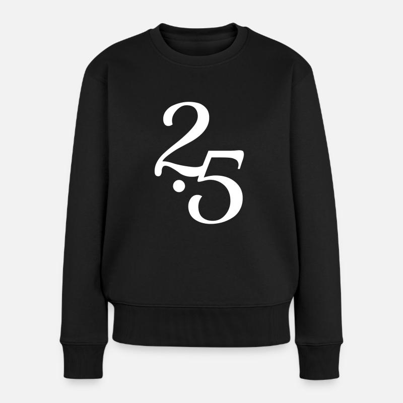 Human Design 2/5 Profil - Frauen Premium Bio Pullover - Schwarz