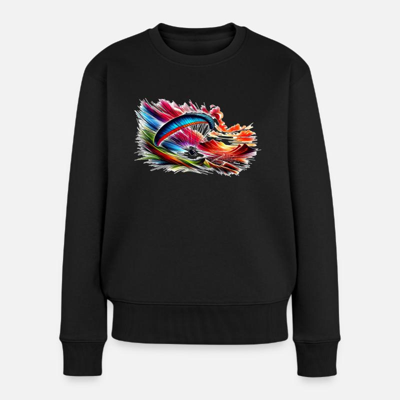 Parapente - Pull Premium bio Femme - noir