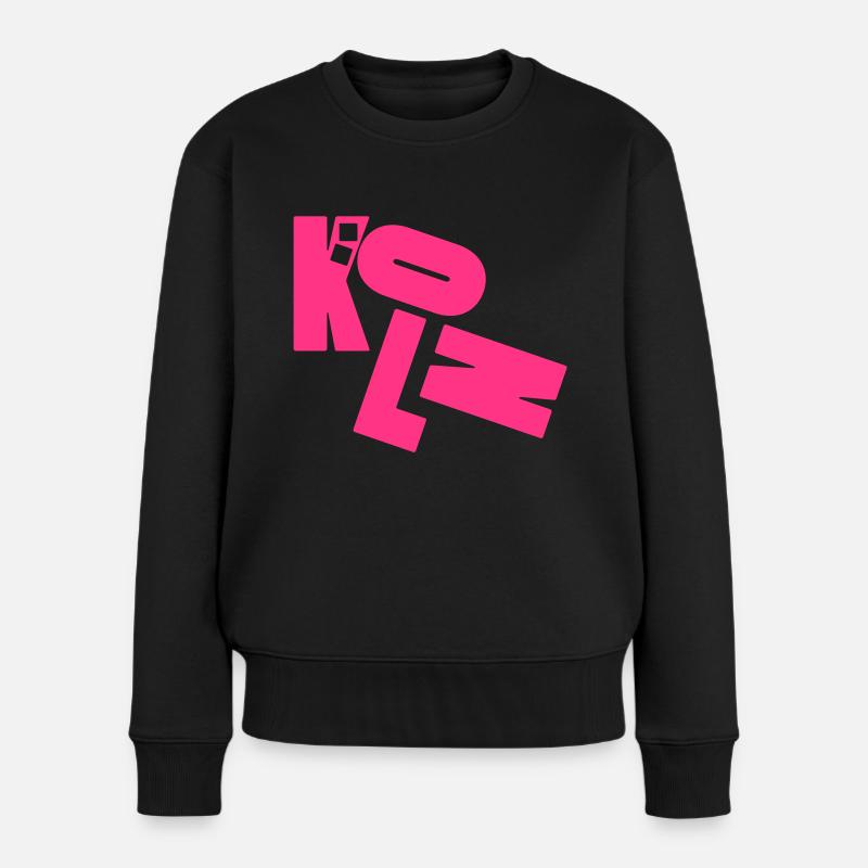Köln - Frauen Premium Bio Pullover - Schwarz
