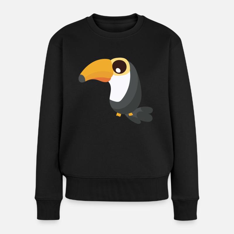 Toucan - Pull Premium bio Femme - noir