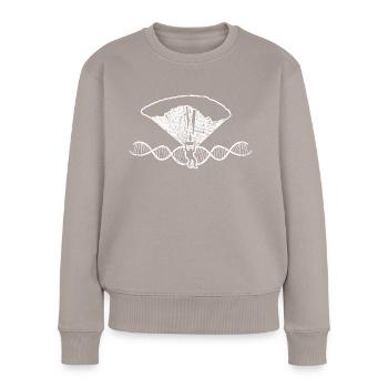 Parapente Paragleiter Gleitschirmfliegen - Pull Premium bio Femme - taupe - Devant - Julia (174cm)