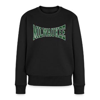 Milwaukee - Women's Premium Organic Jumper - black - Front - Julia (174cm)