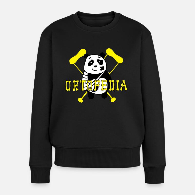 Orthopédie Panda - Pull Premium bio Femme - noir