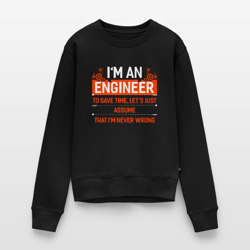 Engineer mechanical engineering electrical engineering gift Women's Premium Organic Jumper
