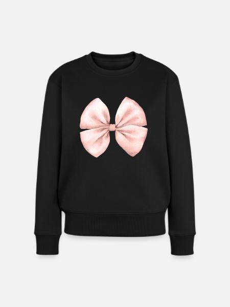 Roset - Frauen Premium Bio Pullover - Schwarz