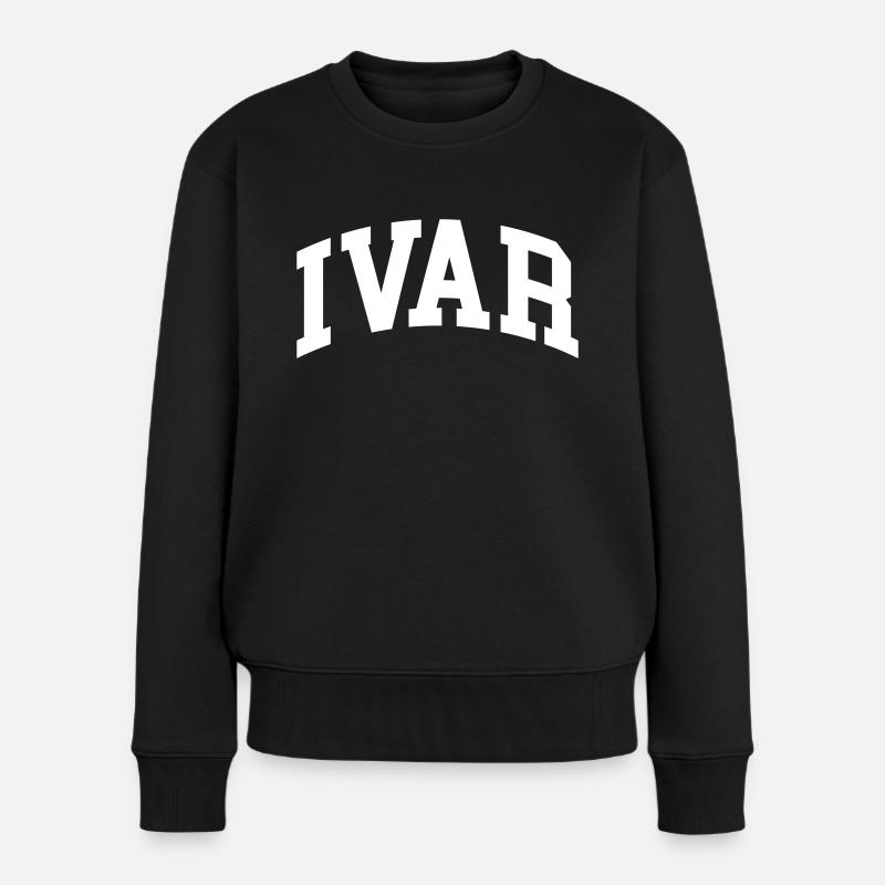 Ivar - Frauen Premium Bio Pullover - Schwarz