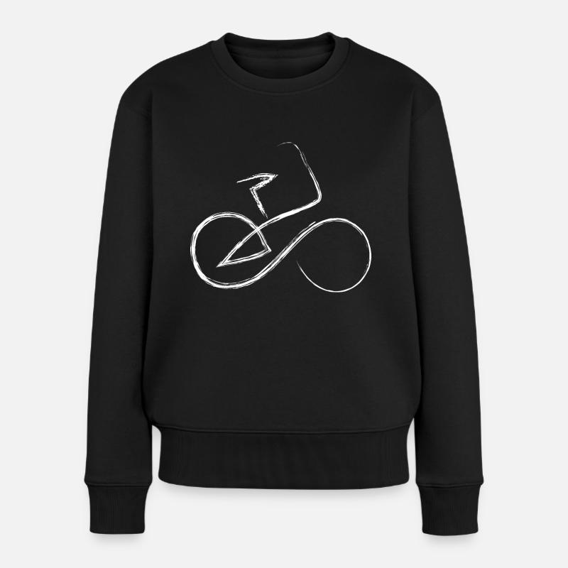 J’aime mon vélo - Pull Premium bio Femme - noir