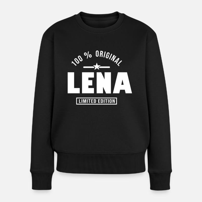 Lena Lena - Frauen Premium Bio Pullover - Schwarz