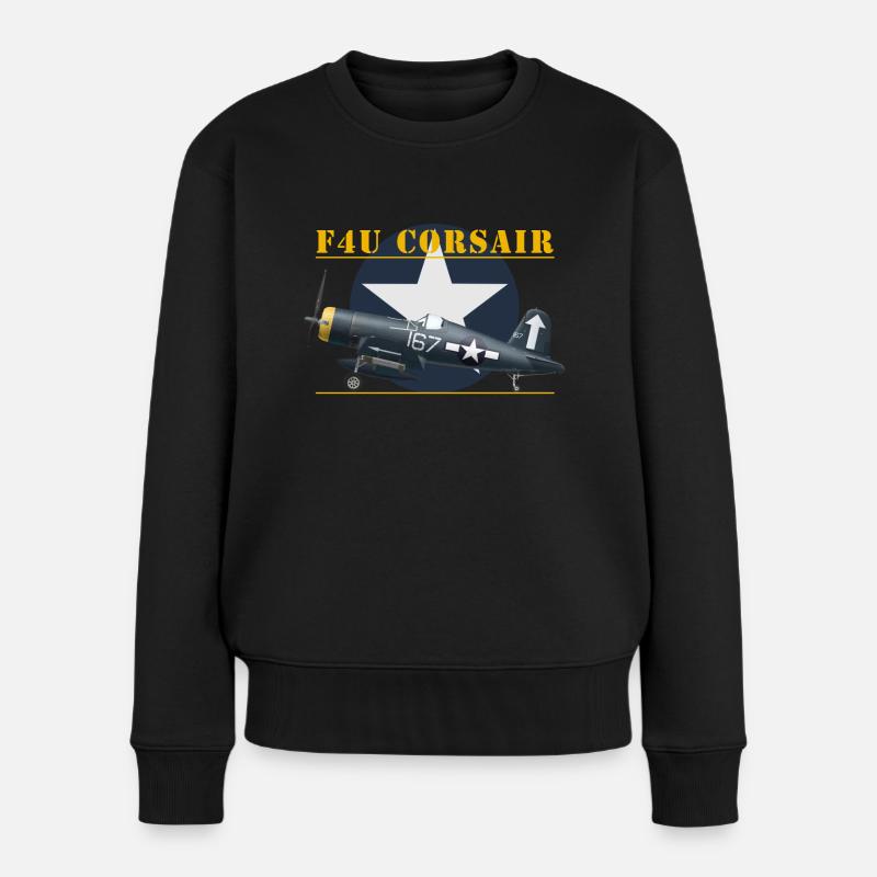 F4U Hedrick shirt design - Pull Premium bio Femme - noir