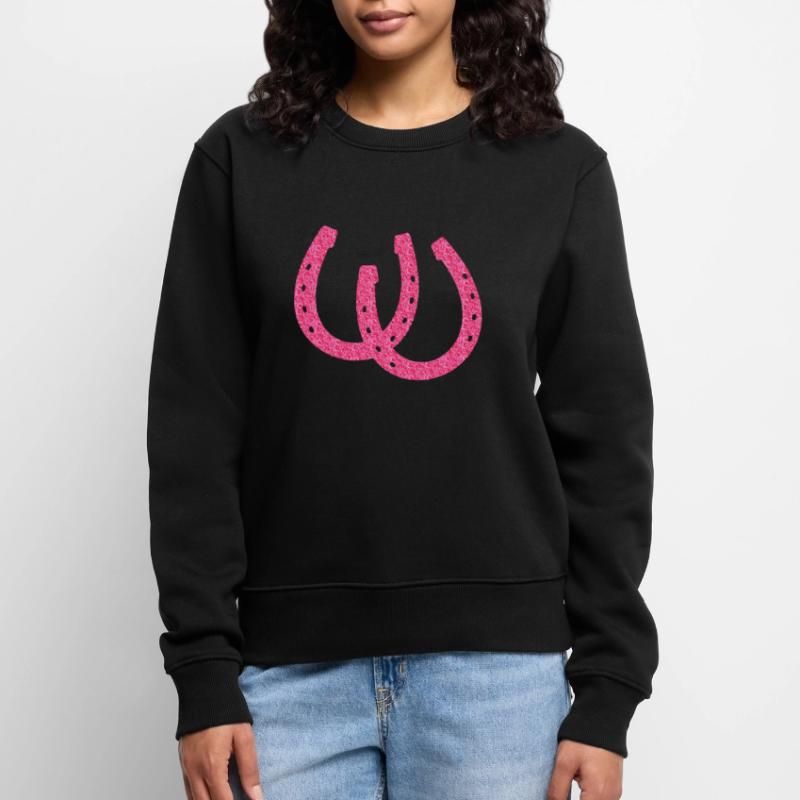 fer à cheval pétillant Pull Premium bio Femme