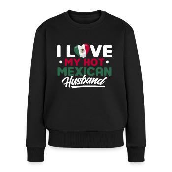 Fier mexicain Mexique Mexicain Cadeau Mexicain - Pull Premium bio Femme - noir - Devant - Julia (174cm)