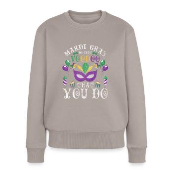 Masque de carnaval Colorful Fun - Pull Premium bio Femme - taupe - Devant - Julia (174cm)
