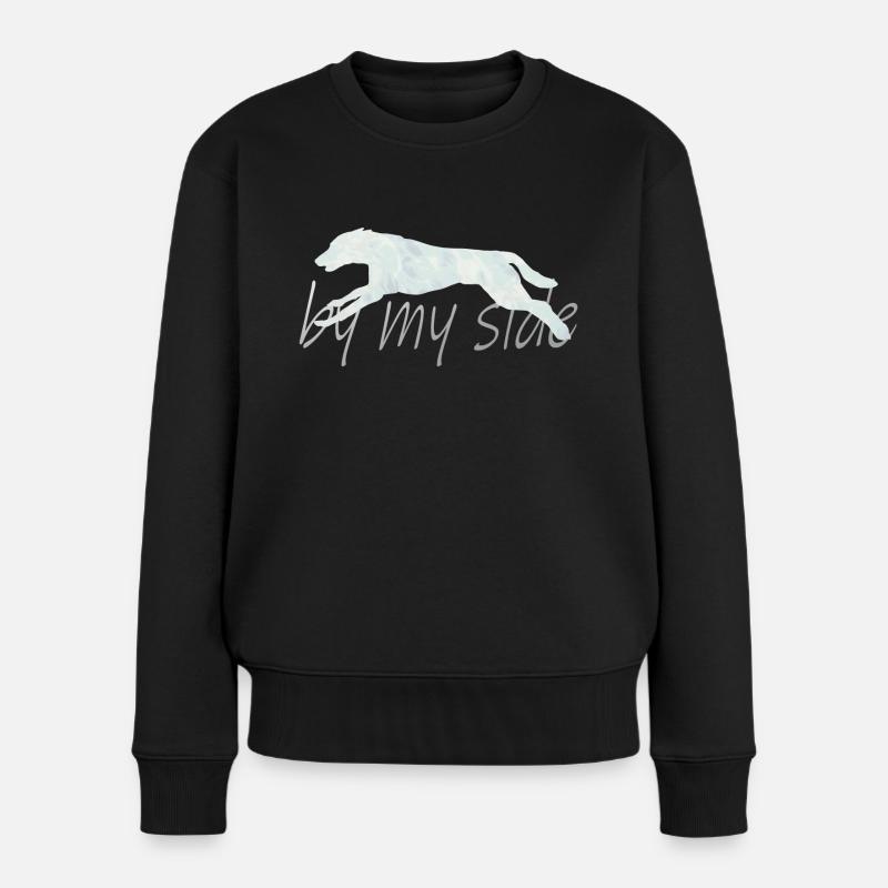 Hund Hund - Frauen Premium Bio Pullover - Schwarz