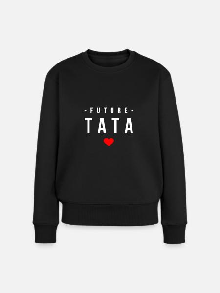 FUTURE TATA - Pull Premium bio Femme - noir