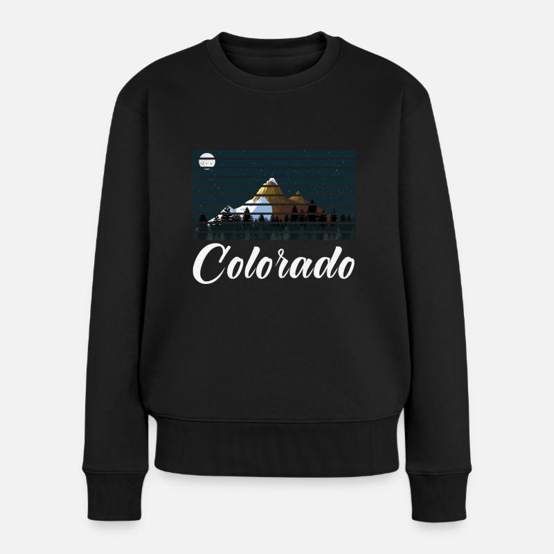 Colorado - Pull Premium bio Femme - noir