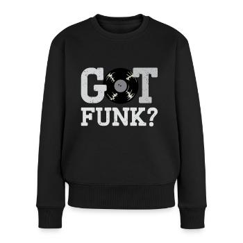 Got Funk Vinyl DJ Gift - Pull Premium bio Femme - noir - Devant - Julia (174cm)
