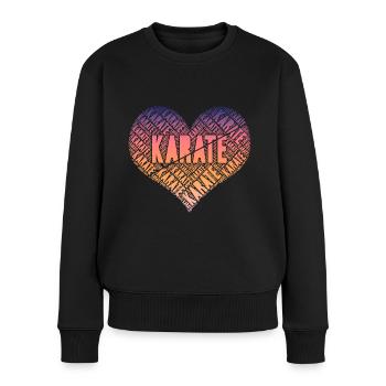 Karaté Arts Martiaux Arts Martiaux - Pull Premium bio Femme - noir - Devant - Julia (174cm)
