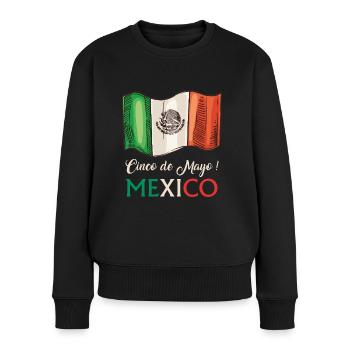 Cinco de Mayo Mexique - Pull Premium bio Femme - noir - Devant - Julia (174cm)