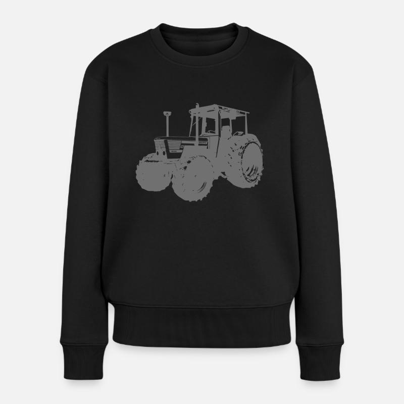 Deutz 13006 Special - Frauen Premium Bio Pullover - Schwarz