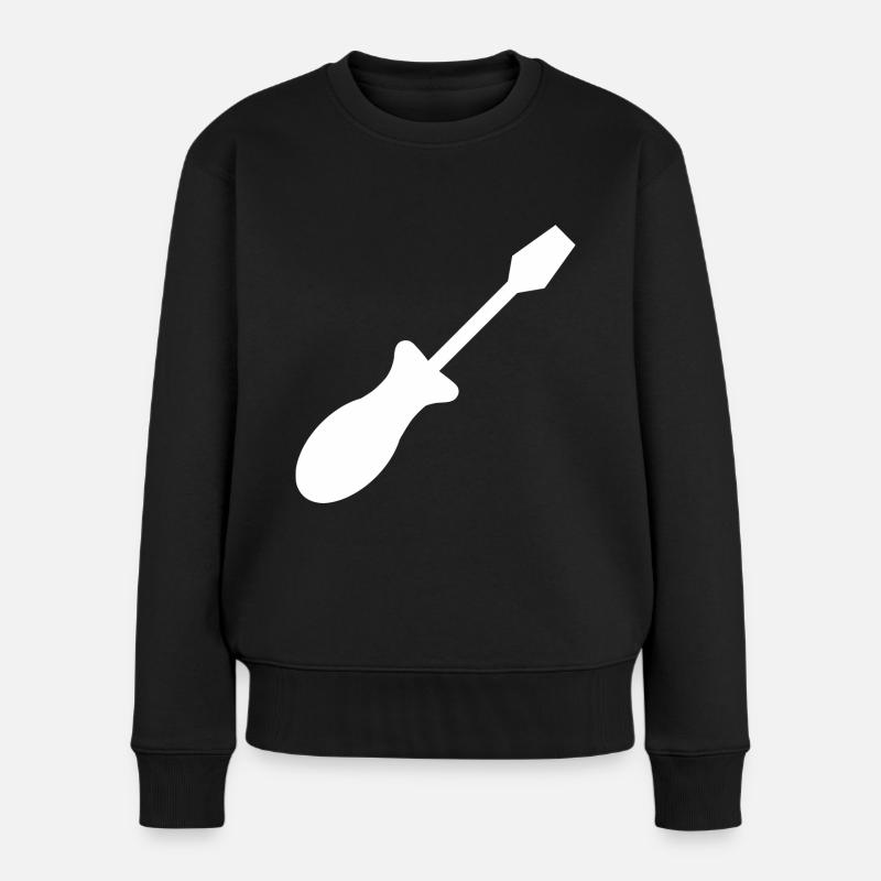 Tournevis artisans artisans - Pull Premium bio Femme - noir