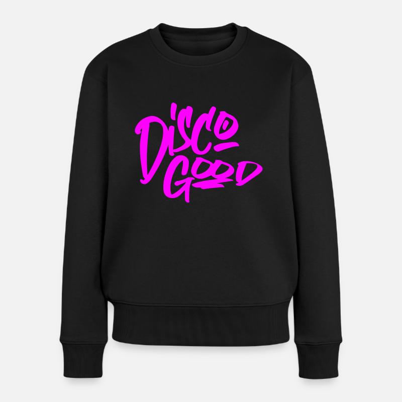 Disco Bon Rose - Pull Premium bio Femme - noir