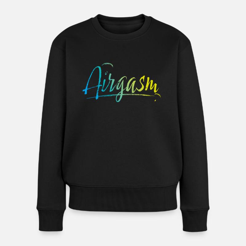 Cours de parapente Airgasm - Pull Premium bio Femme - noir