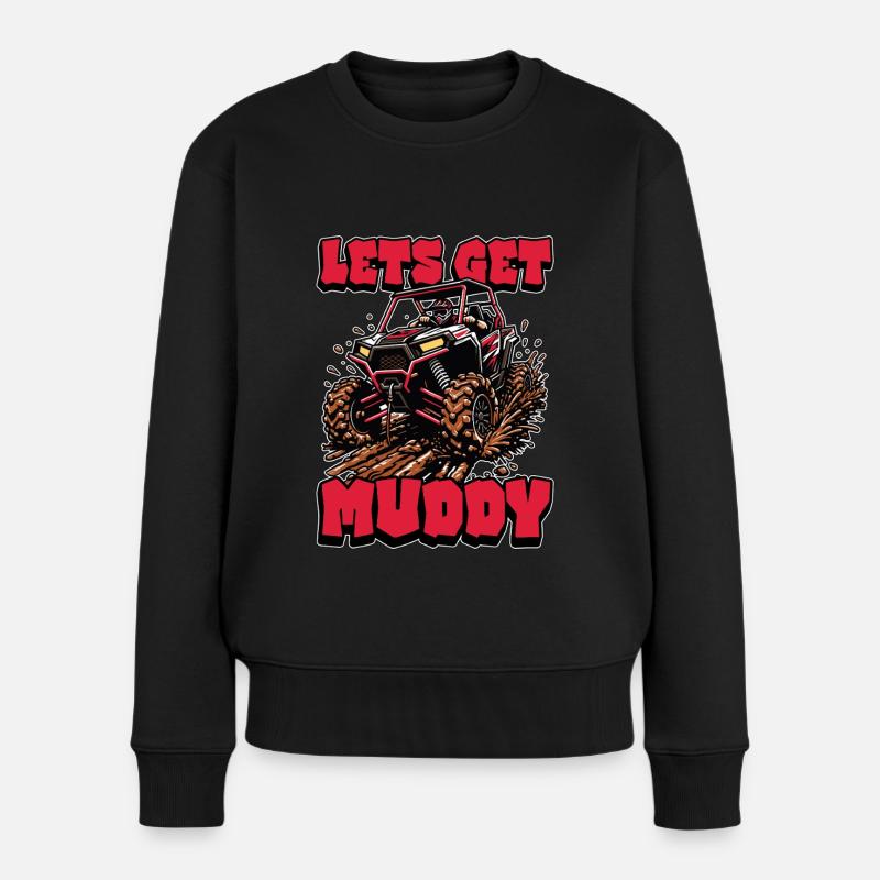 Mud Racing permet d’obtenir un amateur de boue boueuse - Pull Premium bio Femme - noir
