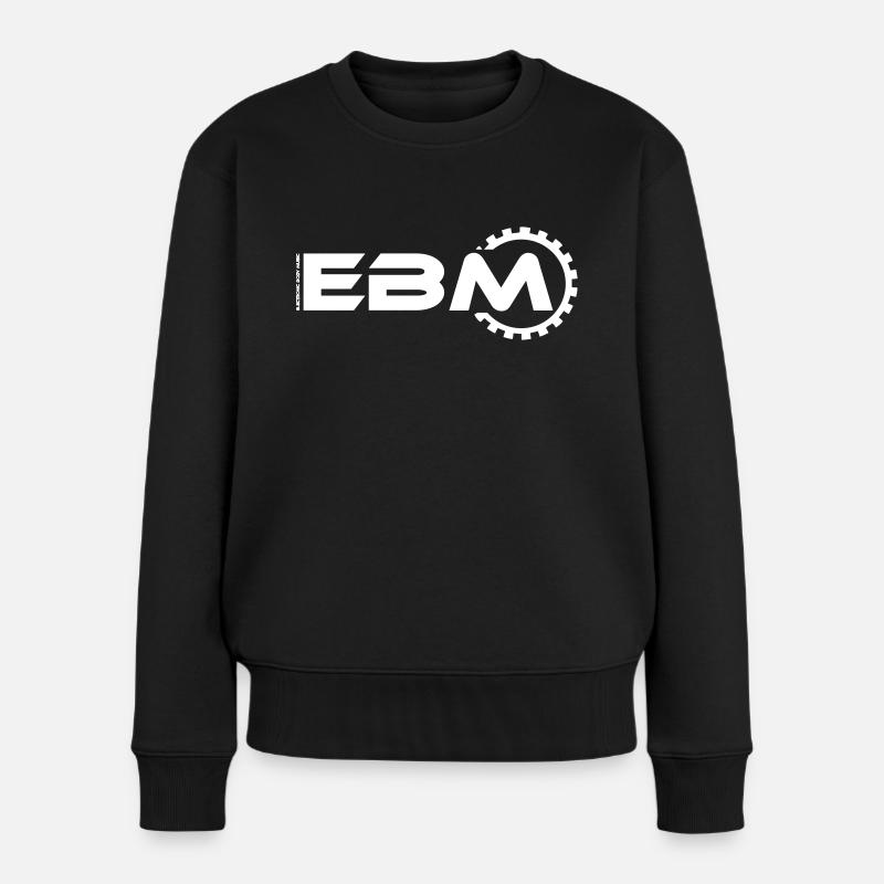 Electronic Body Music - EBM (Vector) - Women's Premium Organic Jumper - black