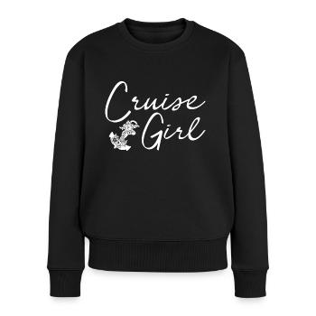 Cruise Girls Gift Cruises - Pull Premium bio Femme - noir - Devant - Julia (174cm)