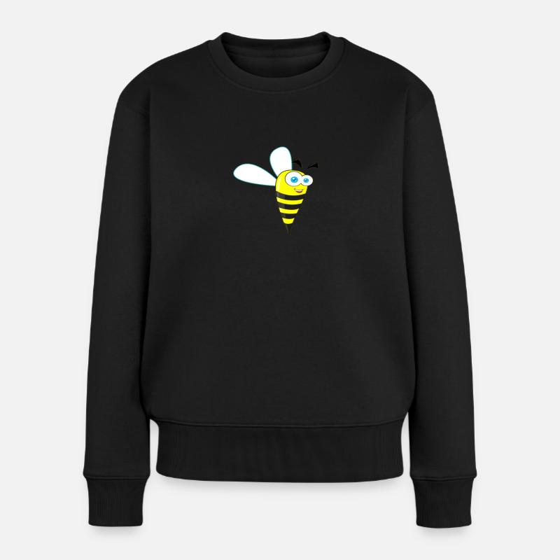 abeille - Pull Premium bio Femme - noir